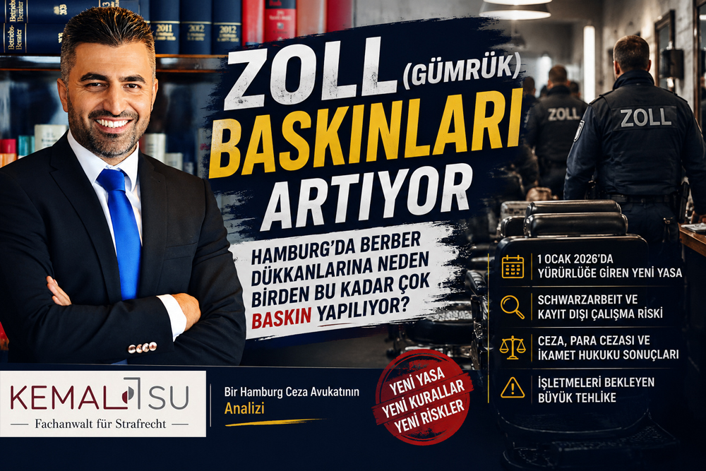 Pressebild: Hamburg'da Berberlere Sessiz Operasyon: Zoll Baskınları Neden Artıyor?